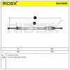 RIDEX Handbremsseil Hinten Rechts passend für PEUGEOT 406 (8B) Bild RIDEX Handbremsseil Hinten Rechts passend für PEUGEOT 406 (8B)