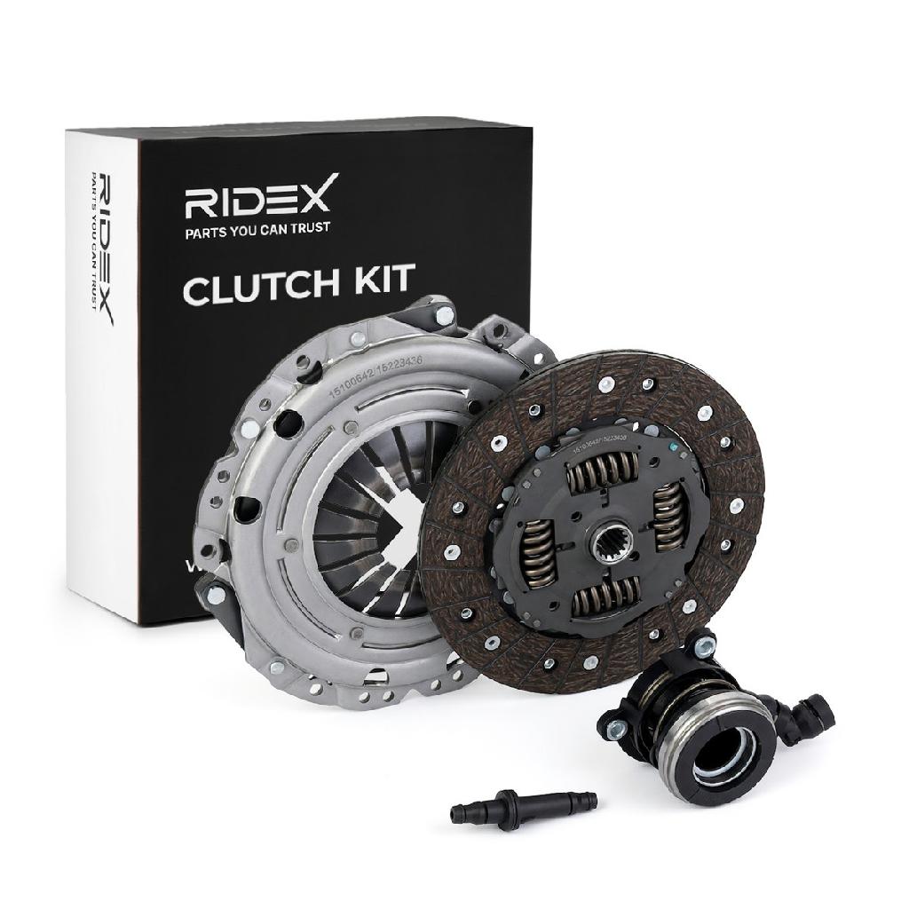 RIDEX 479C0411 Kupplungssatz für OPEL ZAFIRA B (A05) 55489116 93317724 71747899