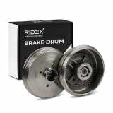 RIDEX 123B0241 Bremstrommel Hinten InnenØ203,3mm AußenØ234,0mm für RENAULT