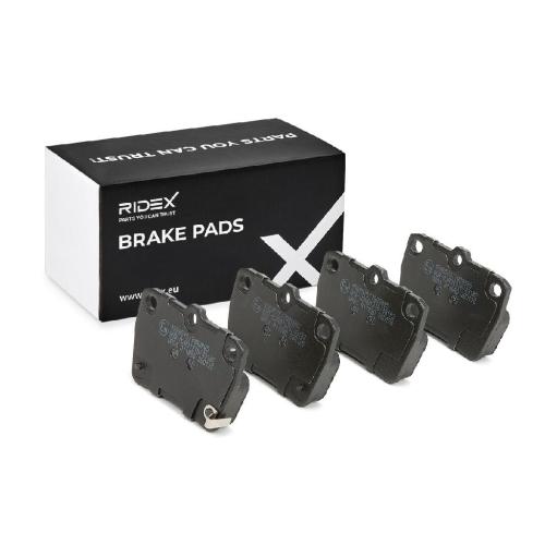 RIDEX Bremsbelagsatz Bremsbeläge Hinten für TOYOTA RAV 4 II für CHERY TIGGO Bild RIDEX Bremsbelagsatz Bremsbeläge Hinten für TOYOTA RAV 4 II für CHERY TIGGO