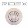 RIDEX 82B0654 2x Bremsscheiben Hinten Ø280mm voll für VW 701615601 Bild RIDEX 82B0654 2x Bremsscheiben Hinten Ø280mm voll für VW 701615601