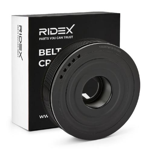 RIDEX 3213B0199 Riemenscheibe Kurbelwelle 156mm Kurbelwellenriemenscheibe Bild RIDEX 3213B0199 Riemenscheibe Kurbelwelle 156mm Kurbelwellenriemenscheibe