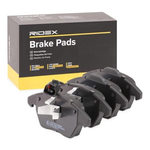 RIDEX Bremsbelagsatz Bremsbeläge Vorne für VW Golf 5II Schrägheck Golf 5I (5K1) Bild RIDEX Bremsbelagsatz Bremsbeläge Vorne für VW Golf 5II Schrägheck Golf 5I (5K1)
