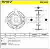 RIDEX 310T0507 Spannrolle Keilrippenriemen passend für MERCEDES-BENZ 2712000270 Bild RIDEX 310T0507 Spannrolle Keilrippenriemen passend für MERCEDES-BENZ 2712000270