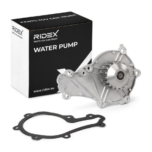 RIDEX 1260W0017 Kühlmittelpumpe Motorkühlung Wasserpumpe mechanisch 19-Zähn Bild RIDEX 1260W0017 Kühlmittelpumpe Motorkühlung Wasserpumpe mechanisch 19-Zähn
