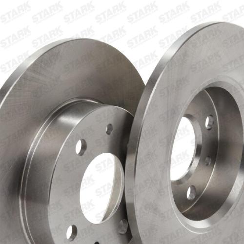 STARK SKBD-0022801 2x Bremsscheiben Vorne Hinten Ø240,2mm voll für FIAT Bild STARK SKBD-0022801 2x Bremsscheiben Vorne Hinten Ø240,2mm voll für FIAT