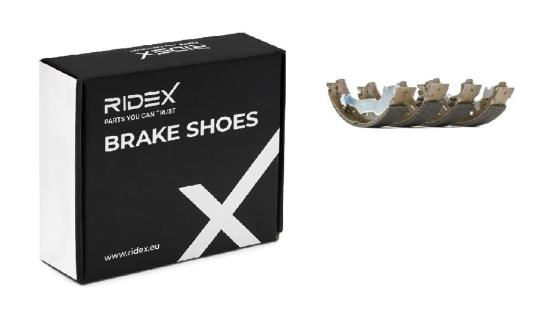 RIDEX Bremsbacken Satz für Trommelbremse Hinten mit Handbremshebel für TOYOTA Bild RIDEX Bremsbacken Satz für Trommelbremse Hinten mit Handbremshebel für TOYOTA
