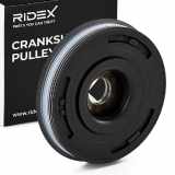 RIDEX 3213B0003 Riemenscheibe Kurbelwelle 153mm 162,00mm für FORD 1205652 515R0