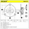 RIDEX 1180S1713 Federbeinstützlager Vorne für NISSAN X-TRAIL (T30) 543203Z000 Bild RIDEX 1180S1713 Federbeinstützlager Vorne für NISSAN X-TRAIL (T30) 543203Z000