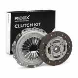 RIDEX 479C3404 Kupplungssatz für RENAULT Clio 1V Schrägheck (BH) 302053448R