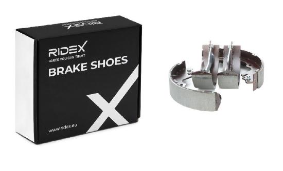 RIDEX Bremsbacken Satz für Trommelbremse Hinten mit Handbremshebel für HYUNDAI Bild RIDEX Bremsbacken Satz für Trommelbremse Hinten mit Handbremshebel für HYUNDAI