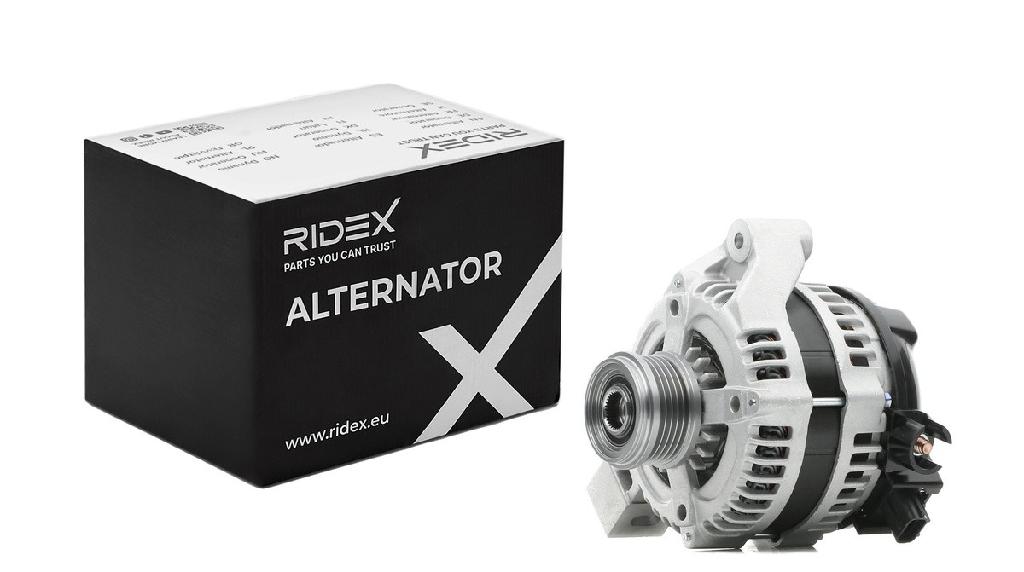 RIDEX 4G0870 Lichtmaschine 150A 14V Drehrichtung im Uhrzeigersinn mit für VOLVO