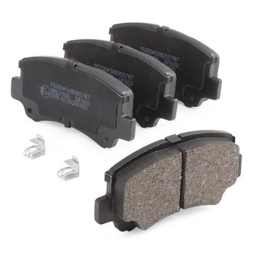 RIDEX Bremsbelagsatz Bremsbeläge Vorne für SUZUKI Wagon R+ Schrägheck (MM) Bild RIDEX Bremsbelagsatz Bremsbeläge Vorne für SUZUKI Wagon R+ Schrägheck (MM)