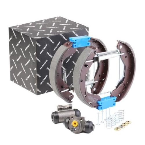 RIDEX Bremsenset Trommelbremse Bremsbacken Satz mit Radbremszylinder Hinten Bild RIDEX Bremsenset Trommelbremse Bremsbacken Satz mit Radbremszylinder Hinten
