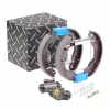 RIDEX Bremsenset Trommelbremse Bremsbacken Satz mit Radbremszylinder Hinten Bild RIDEX Bremsenset Trommelbremse Bremsbacken Satz mit Radbremszylinder Hinten