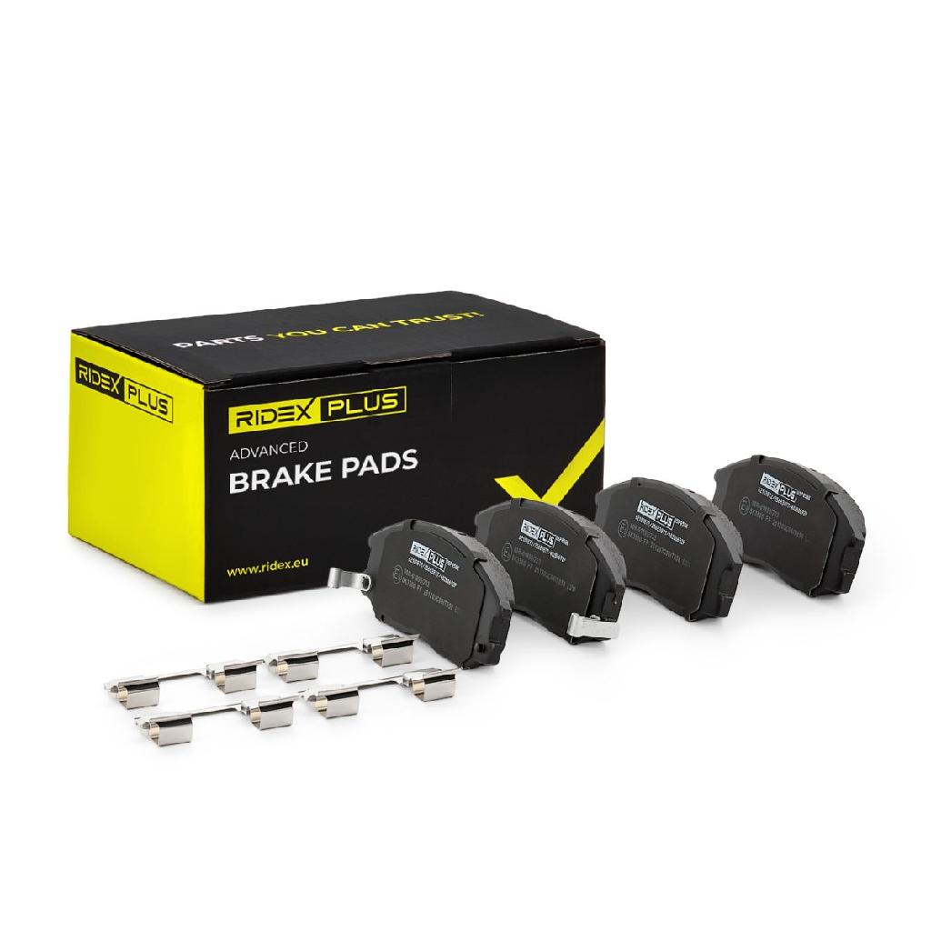 RIDEX PLUS Bremsbelagsatz Bremsbeläge Vorne für HYUNDAI H-1 Travel (TQ)