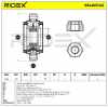 RIDEX 654W0142 Radlagersatz pro 1 Rad Vorne beidseitig für CHRYSLER 7703090458 Bild RIDEX 654W0142 Radlagersatz pro 1 Rad Vorne beidseitig für CHRYSLER 7703090458