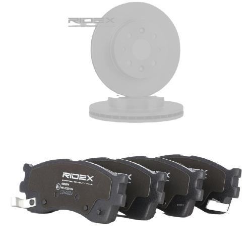 RIDEX Bremsenset Vorne Belüftet Ø254mm - Bremsscheiben und Beläge für KIA Bild RIDEX Bremsenset Vorne Belüftet Ø254mm - Bremsscheiben und Beläge für KIA