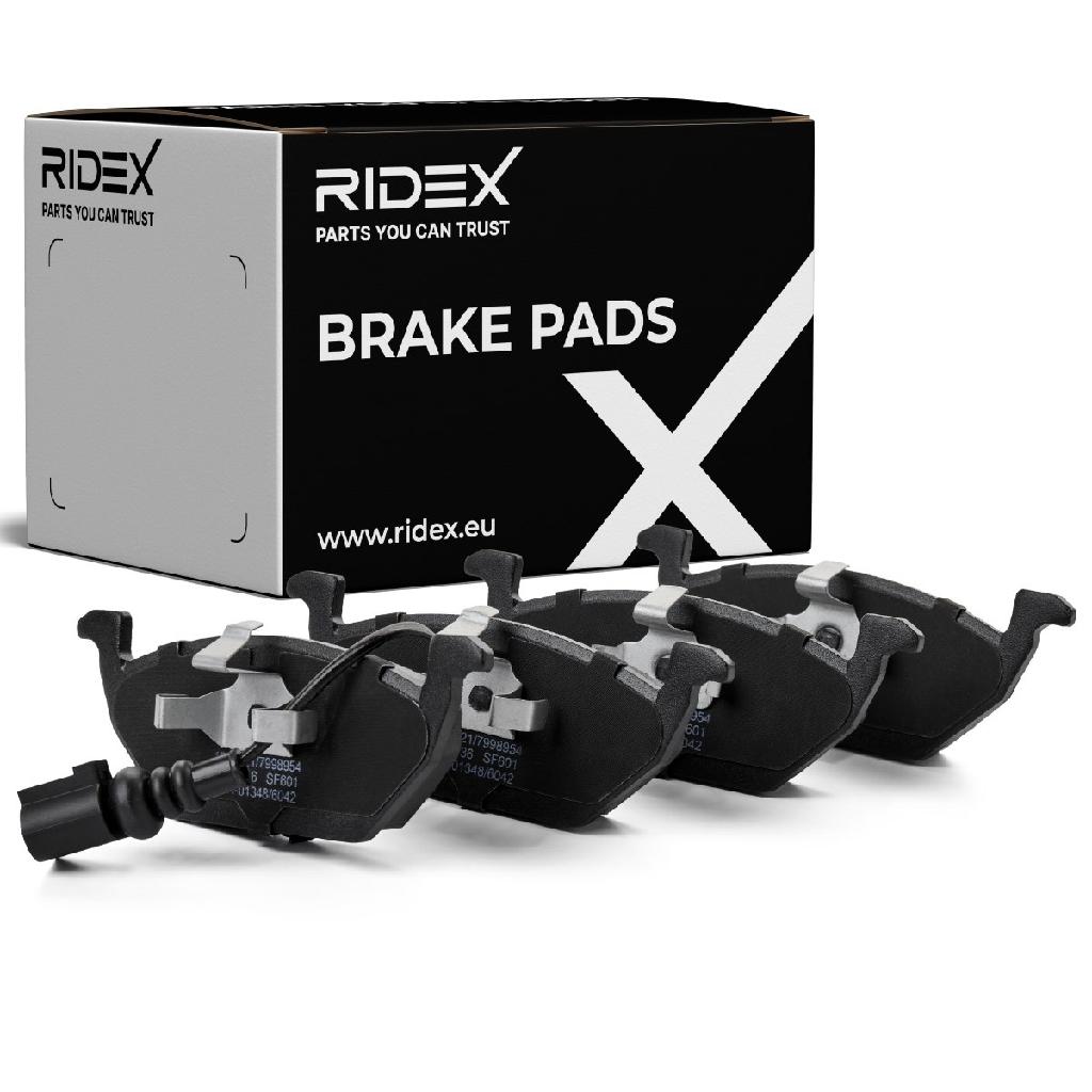RIDEX Bremsbelagsatz Bremsbeläge Vorne für VW Golf 5II Schrägheck Golf 5I (5K1)