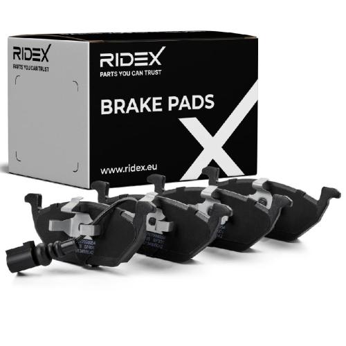 RIDEX Bremsbelagsatz Bremsbeläge Vorne für VW Golf 5II Schrägheck Golf 5I (5K1) Bild RIDEX Bremsbelagsatz Bremsbeläge Vorne für VW Golf 5II Schrägheck Golf 5I (5K1)