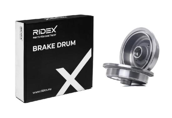 RIDEX 123B0174 2x Bremstrommeln Set Hinten AußenØ262mm für AUDI 80 90 COUPE Bild RIDEX 123B0174 2x Bremstrommeln Set Hinten AußenØ262mm für AUDI 80 90 COUPE