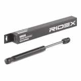 RIDEX 219G0260 Heckklappendämpfer hinten Länge:257mm 500N Hub: 90mm für FORD