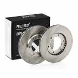 RIDEX 82B0737 2x Bremsscheiben Vorne Ø295mm Belüftet für NISSAN 40206C7000
