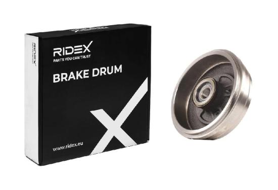 RIDEX 123B0215 2x Bremstrommeln Set Hinten InnenØ228,6mm AußenØ272mm Bild RIDEX 123B0215 2x Bremstrommeln Set Hinten InnenØ228,6mm AußenØ272mm