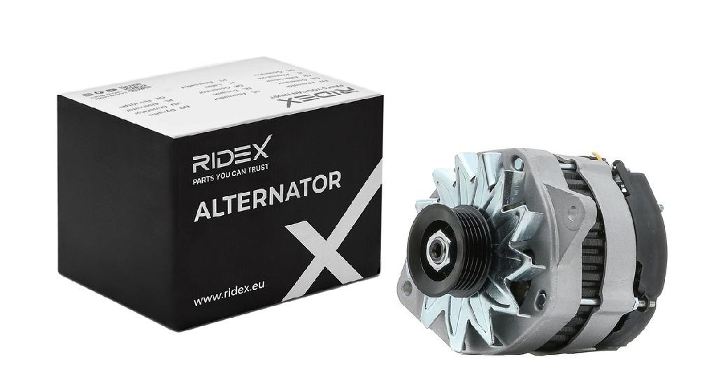 RIDEX 4G0863 Lichtmaschine 60A 12V Drehrichtung im Uhrzeigersinn mit für RENAULT