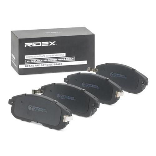 RIDEX Bremsbelagsatz Bremsbeläge Vorne für NISSAN JUKE (F15) für SUZUKI SX4 Bild RIDEX Bremsbelagsatz Bremsbeläge Vorne für NISSAN JUKE (F15) für SUZUKI SX4
