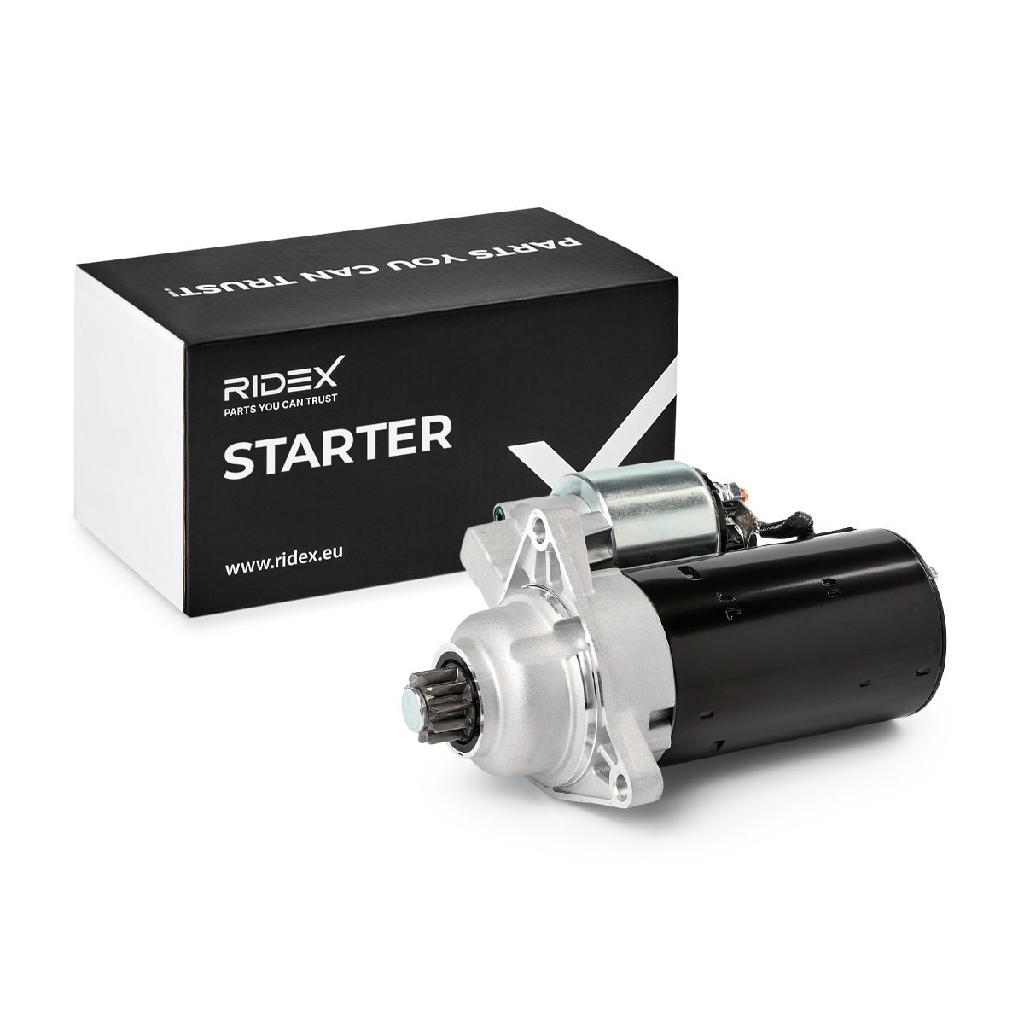 RIDEX Motor Starter/Anlasser 2kW für VW Transporter T1V Bus