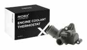 RIDEX 316T0177 Thermostat Kühlmittel Kühlwasserthermostat mit Dichtung mit 87°C