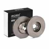 RIDEX 82B2396 1x Bremsscheibe Vorne rechts Ø348mm Belüftet für BMW 3 Touring