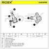 RIDEX 2462S0116 Traggelenk F&uuml;hrungsgelenk Vorne f&uuml;r VW Golf 5II Schr&auml;gheck