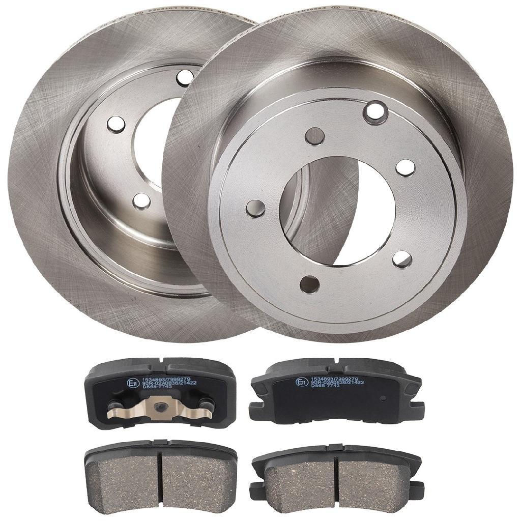 RIDEX Bremsenset Hinten Ø262mm - Bremsscheiben und Beläge für JEEP COMPASS