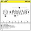 RIDEX 188C0713 2x Federn Fahrwerksfedern Hinten für VW POLO (9N) Bild RIDEX 188C0713 2x Federn Fahrwerksfedern Hinten für VW POLO (9N)