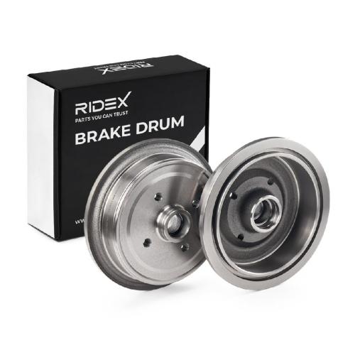RIDEX 123B0174 2x Bremstrommeln Set Hinten AußenØ262mm für AUDI 80 90 COUPE Bild RIDEX 123B0174 2x Bremstrommeln Set Hinten AußenØ262mm für AUDI 80 90 COUPE