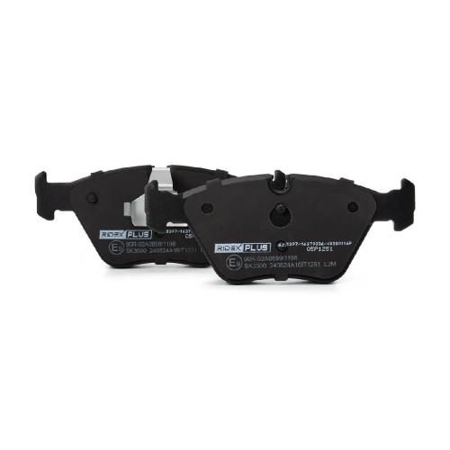 RIDEX PLUS Bremsbelagsatz Bremsbeläge Vorne für BMW 5 Limousine (E39) 3 Touring Bild RIDEX PLUS Bremsbelagsatz Bremsbeläge Vorne für BMW 5 Limousine (E39) 3 Touring