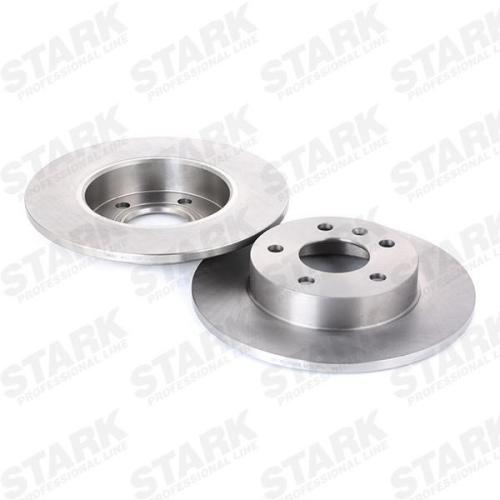 STARK SKOP-2001 2x Bremsscheiben Hinten Ø264mm voll für OPEL ZAFIRA B (A05) Bild STARK SKOP-2001 2x Bremsscheiben Hinten Ø264mm voll für OPEL ZAFIRA B (A05)