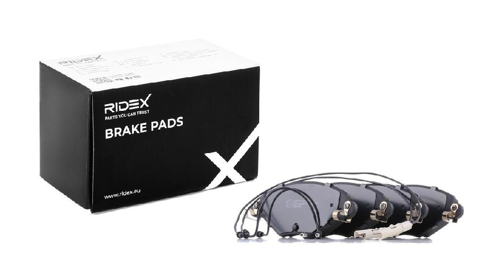RIDEX Bremsbelagsatz Bremsbeläge Vorne für CITROËN C5 II Break (RE) C5 II (RC)