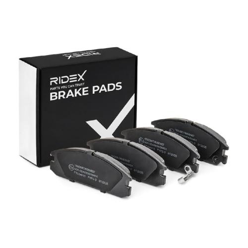 RIDEX Bremsbelagsatz Bremsbeläge Vorne für HONDA Jazz II Schrägheck Bild RIDEX Bremsbelagsatz Bremsbeläge Vorne für HONDA Jazz II Schrägheck