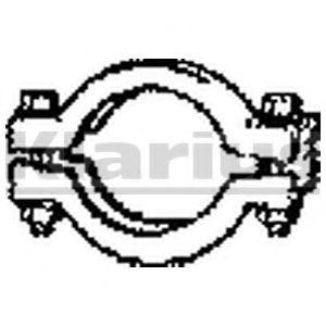 VEGAZ Auspuffschelle für RENAULT Clio 1I (BB0/1/2, CB0/1/2) Bild VEGAZ Auspuffschelle für RENAULT Clio 1I (BB0/1/2, CB0/1/2)