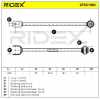 RIDEX 273C1180 Lenker Radaufhängung Querlenker Rear unten für TOYOTA 4878012020 Bild RIDEX 273C1180 Lenker Radaufhängung Querlenker Rear unten für TOYOTA 4878012020