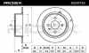 RIDEX 82B0725 1x Bremsscheibe Hinten Ø258mm voll für BMW 3 Limousine (E30) Bild RIDEX 82B0725 1x Bremsscheibe Hinten Ø258mm voll für BMW 3 Limousine (E30)