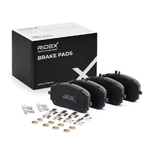 RIDEX Bremsbelagsatz Bremsbeläge Vorne passend für MERCEDES-BENZ A-Klasse (W177) Bild RIDEX Bremsbelagsatz Bremsbeläge Vorne passend für MERCEDES-BENZ A-Klasse (W177)