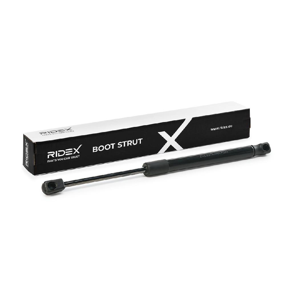 RIDEX 219G0003 Heckklappendämpfer beidseitig Länge:349mm 440N Hub: 127mm