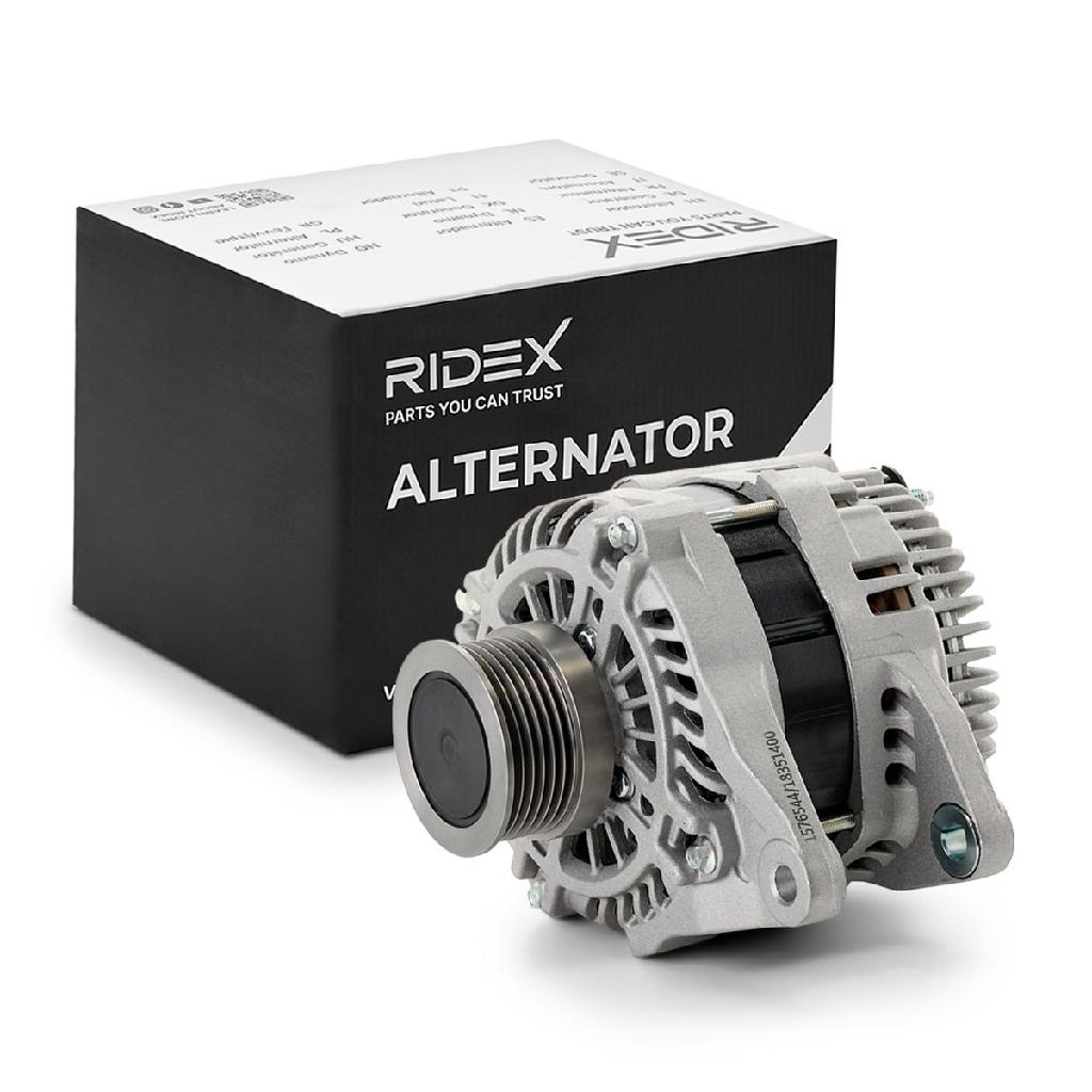 RIDEX 4G1643 Lichtmaschine 130A 12V Drehrichtung im Uhrzeigersinn mit 1800A271