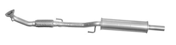 IZAWIT Vorschalldämpfer Vorne für VW Fox Schrägheck (5Z1, 5Z3, 5Z4)