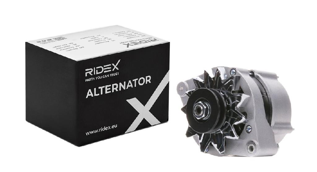 RIDEX 4G0778 Lichtmaschine 70A 12V Drehrichtung im Uhrzeigersinn mit für OPEL