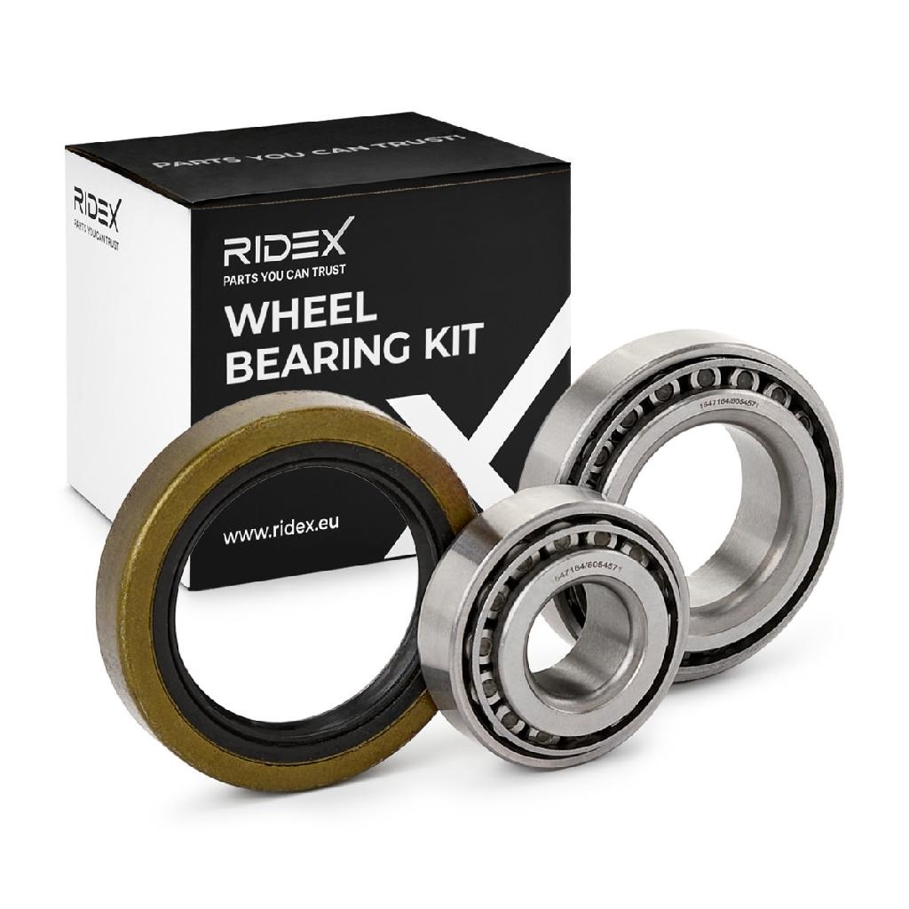 RIDEX 654W0092 Radlagersatz pro 1 Rad Vorne beidseitig passend für MERCEDES-BENZ
